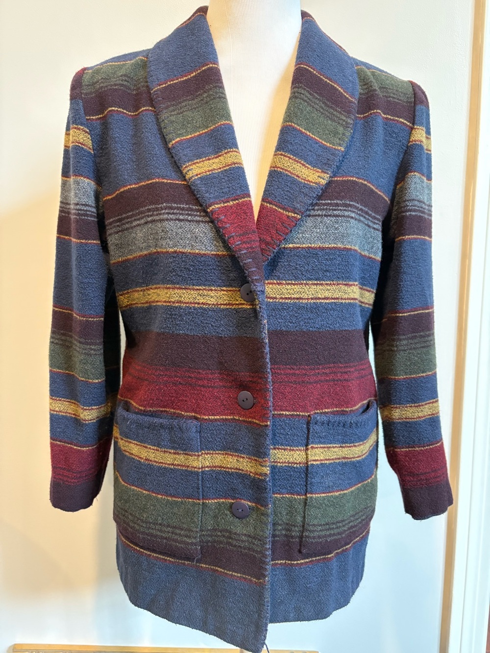 Vintage San Moire southwestern style blazer size small